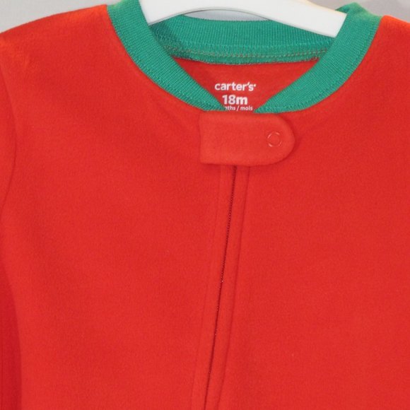 carter's 18 month christmas sleeper pajamas - Picture 5 of 5